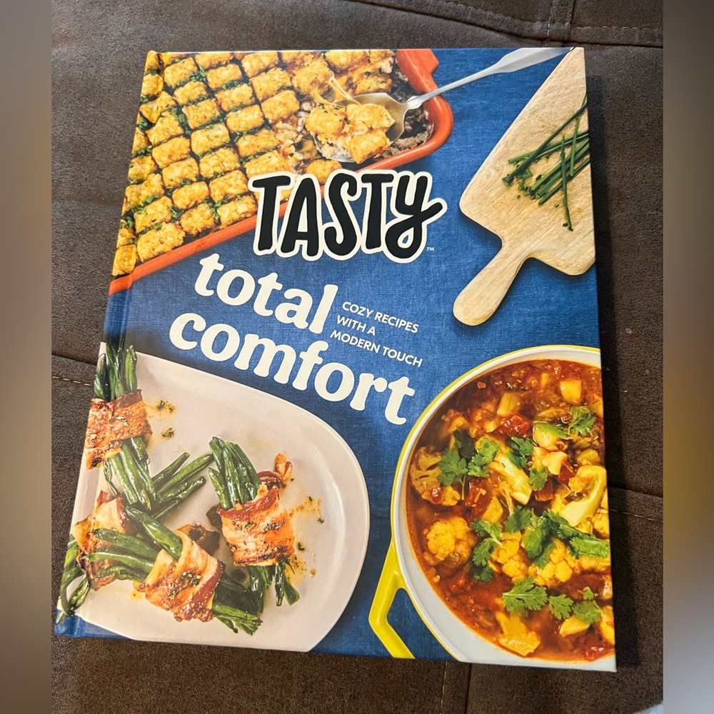 Total Comfort Cookbook - Blue Cover